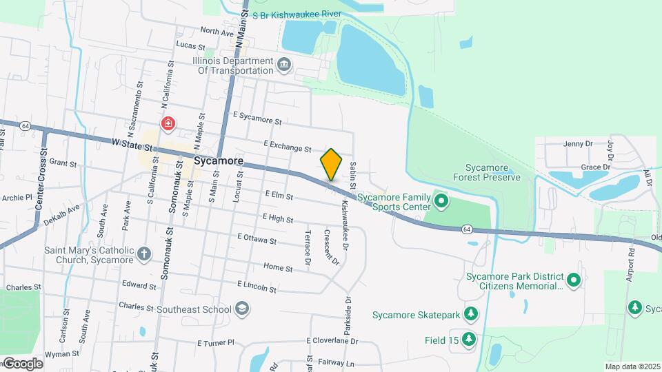 Sycamore Courts Apartments Map and Location Details