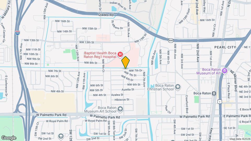 807 NW 7th St Map and Location Details