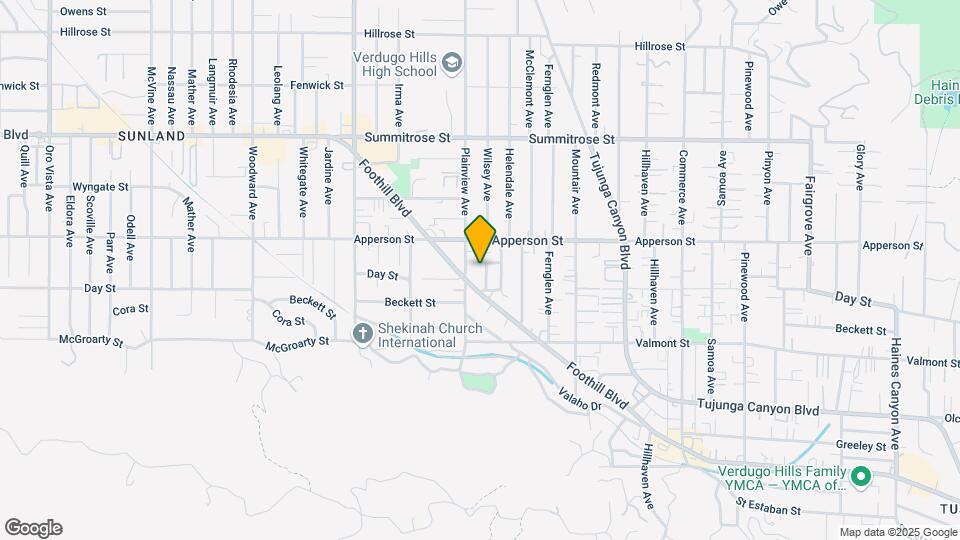 10229 Wilsey Ave Mapa y Detalles de la Ubicación