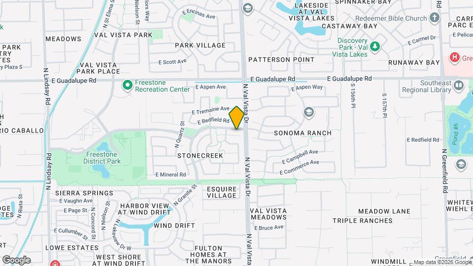 1538 E Laurel Ave Mapa y Detalles de la Ubicación