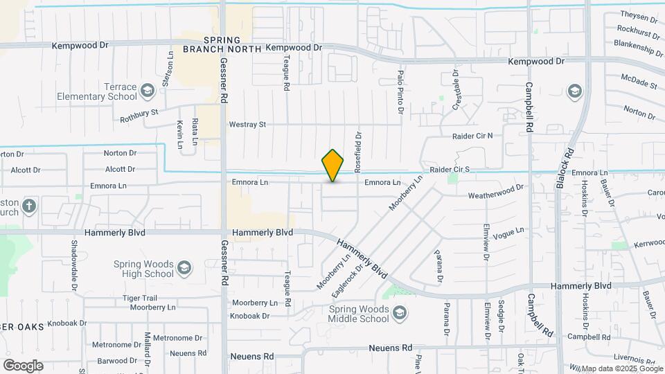 9923 Emnora Ln Map and Location Details