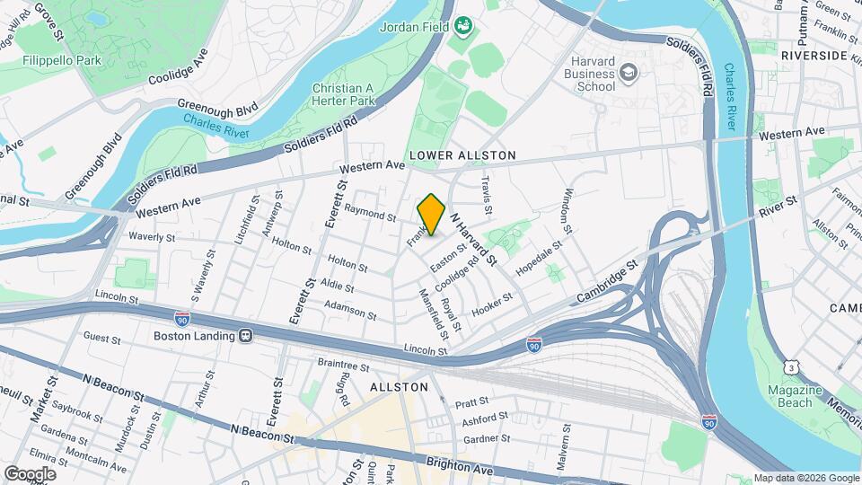 33 Bayard St, Unit 2 Map and Location Details