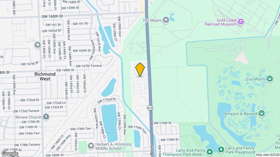 16914 SW 137th Pl Map and Location Details
