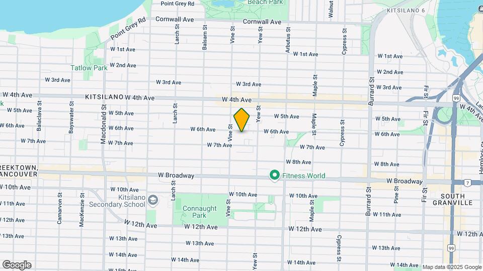 2280 West 6th Map and Location Details