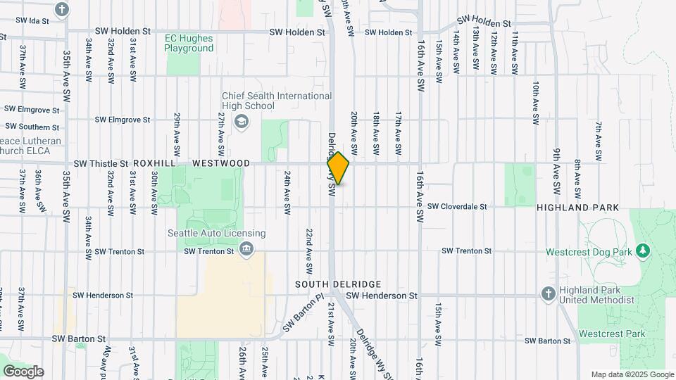 8436 Delridge Way SW, Unit 2 Map and Location Details