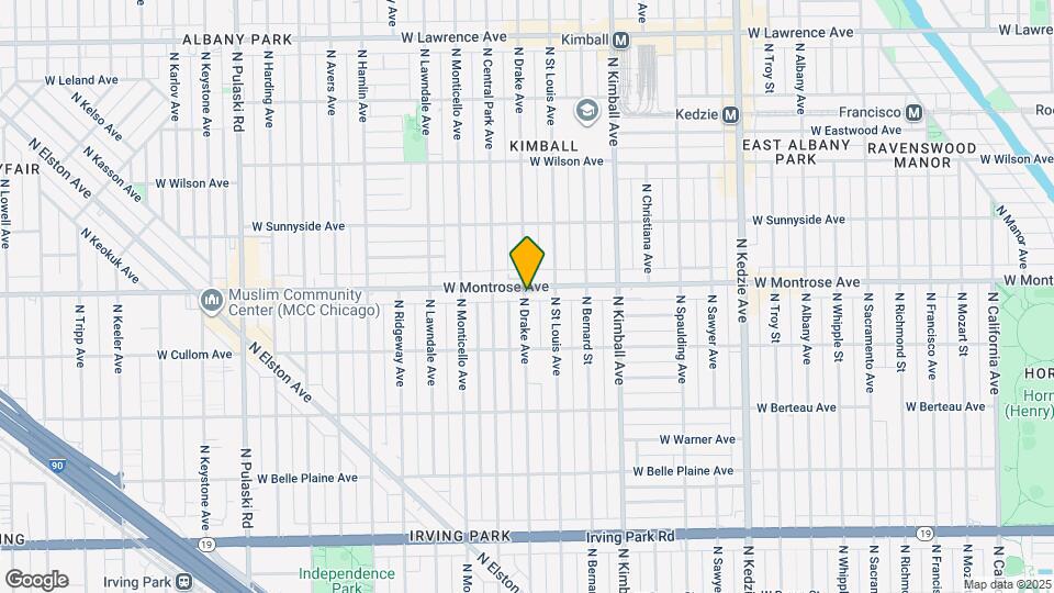 4357 N Drake Ave Map and Location Details