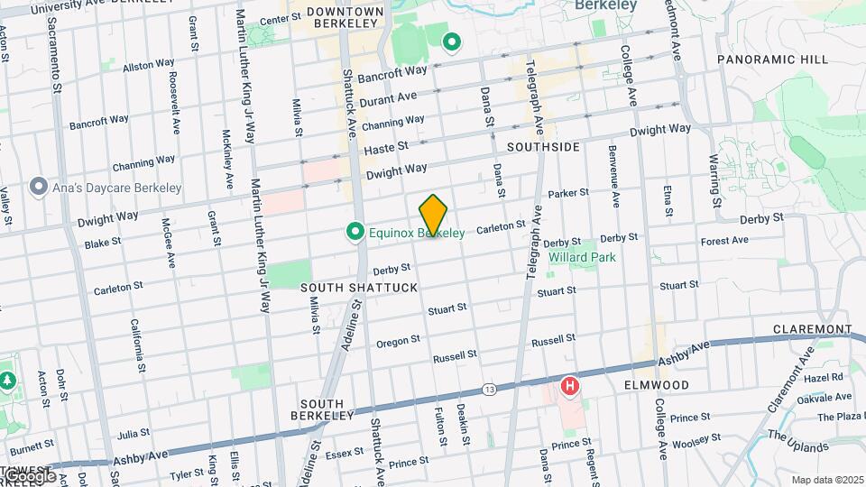 2218 Carleton St Map and Location Details