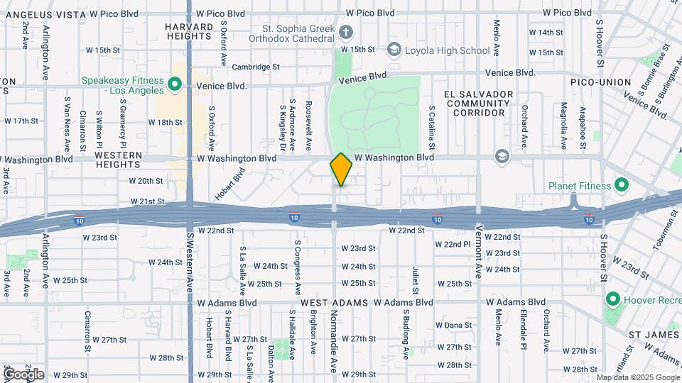 1887 W 20th St Mapa y Detalles de la Ubicación