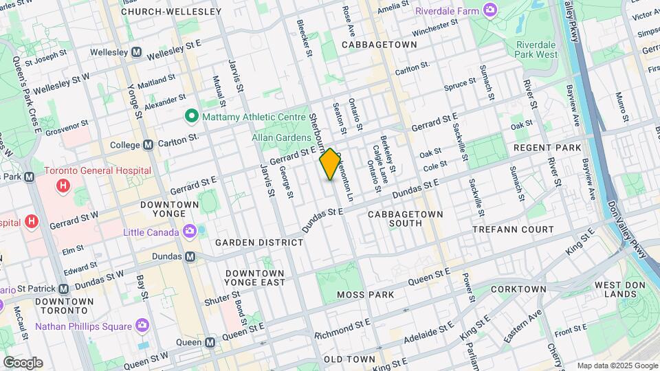 270 Sherbourne St Map and Location Details