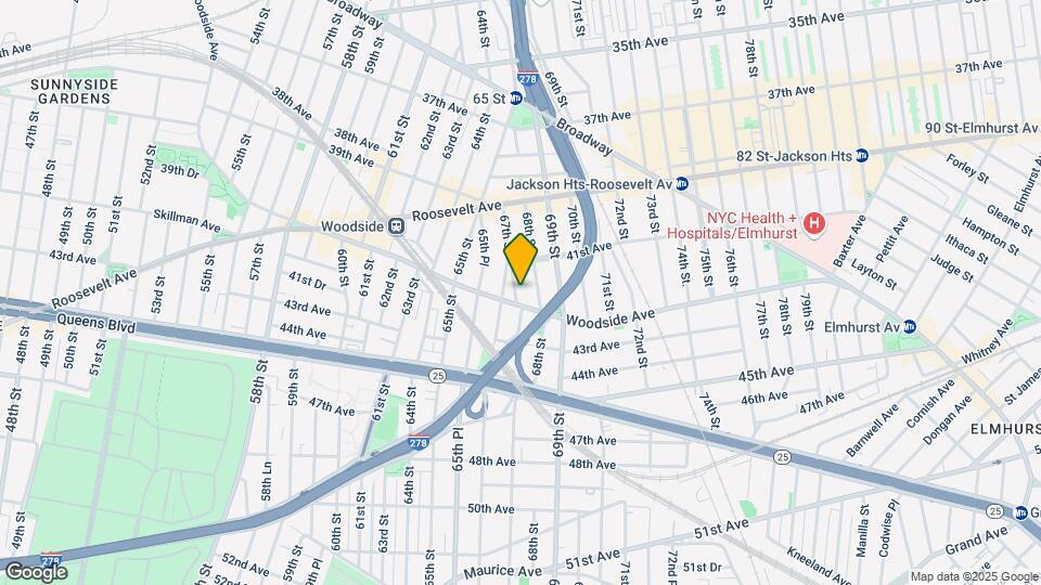 41-35 67th St Map and Location Details