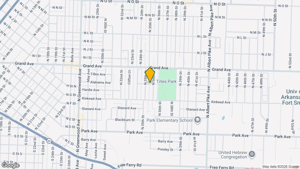 3510 Alabama Ave Map and Location Details