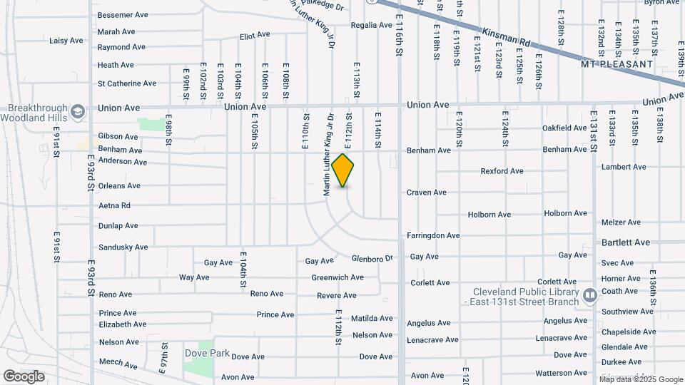 3642 E 112th St Map and Location Details