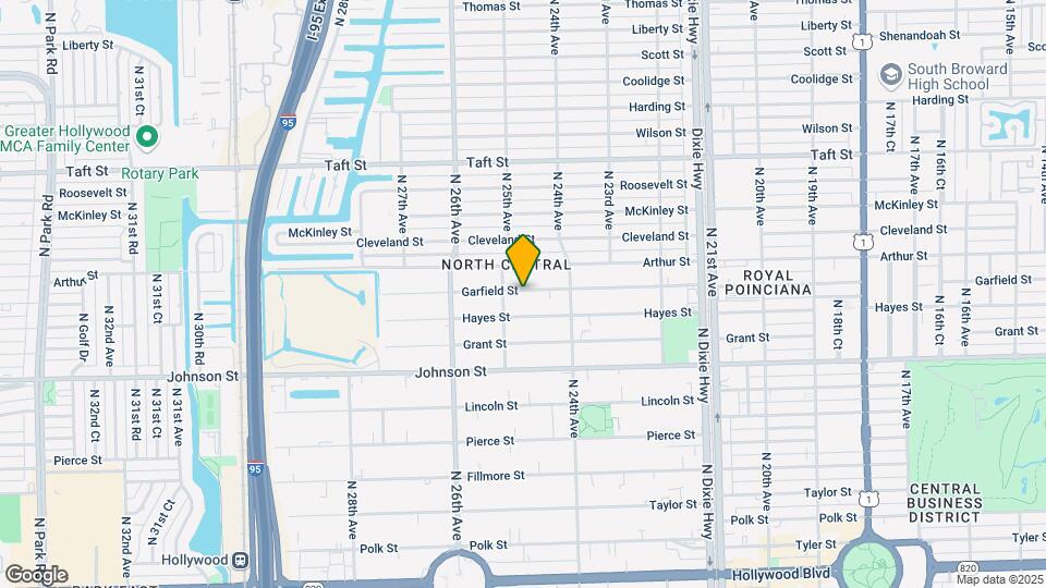 2450 Garfield Map and Location Details