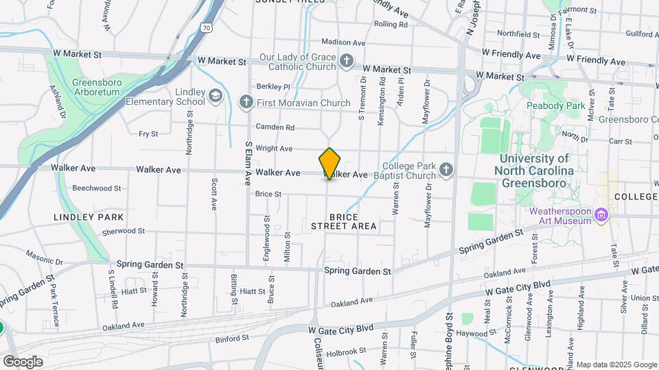 507 S Chapman St Map and Location Details