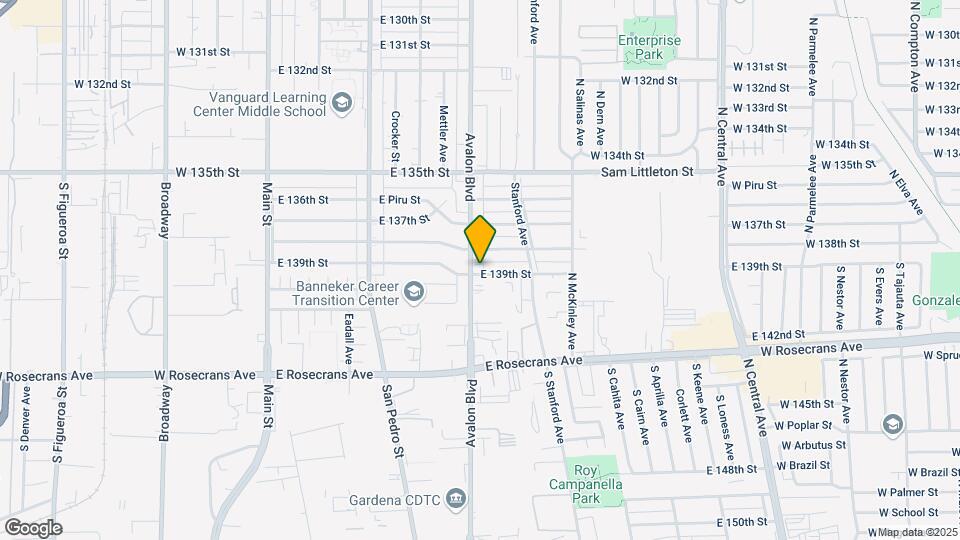 13824 Avalon Blvd Map and Location Details