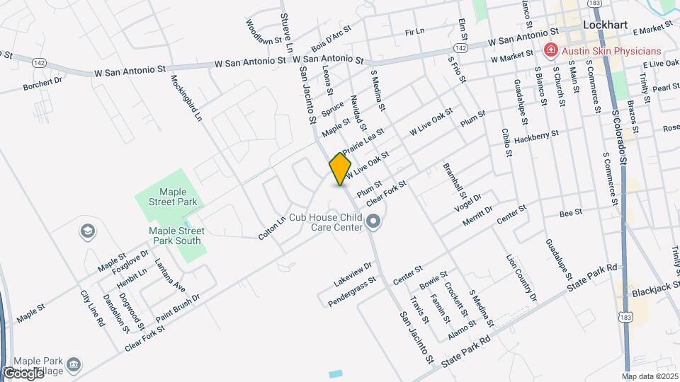 507 San Jacinto St Mapa y Detalles de la Ubicación