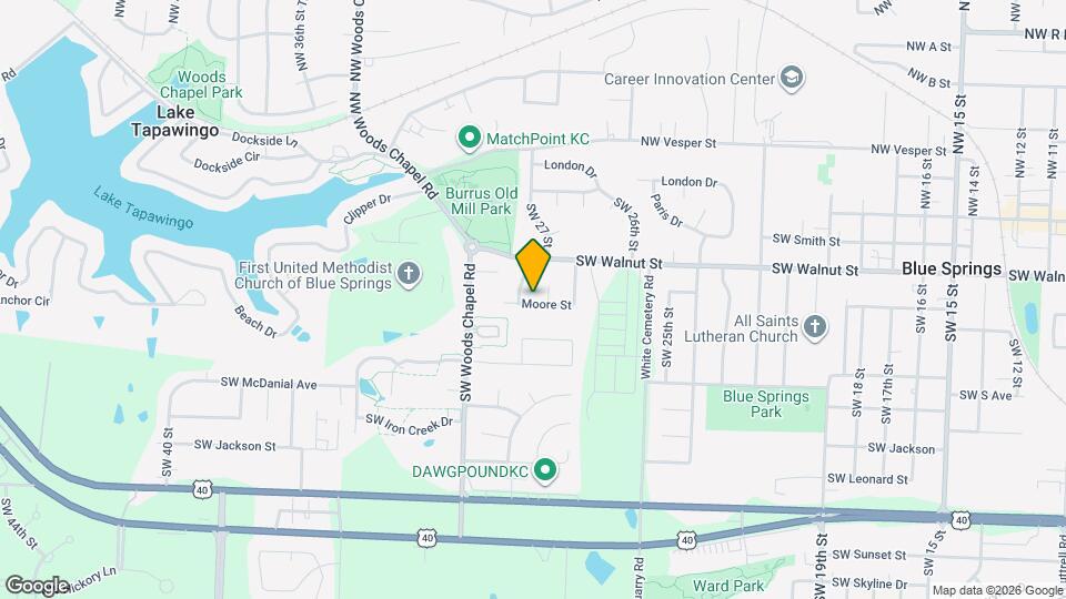 2921 SW Moore St Mapa y Detalles de la Ubicación