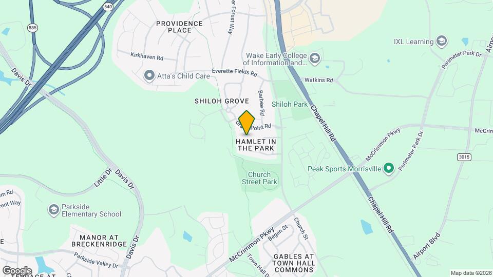 917 Hamlet Park Dr Map and Location Details