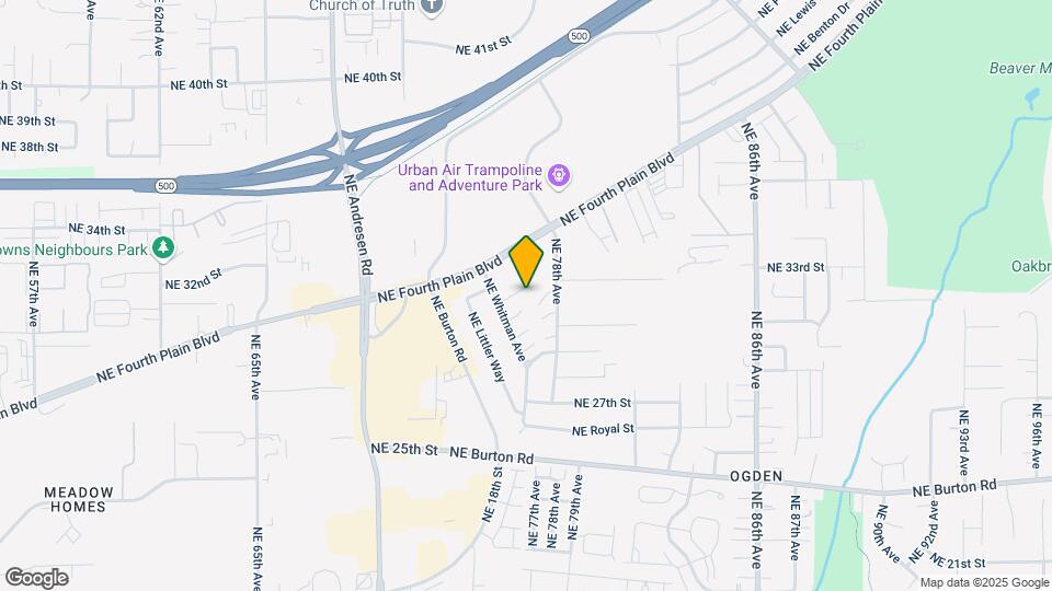 7641 NE 31st Cir Map and Location Details