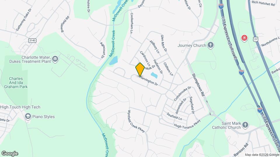 14308 Harvington Dr Map and Location Details