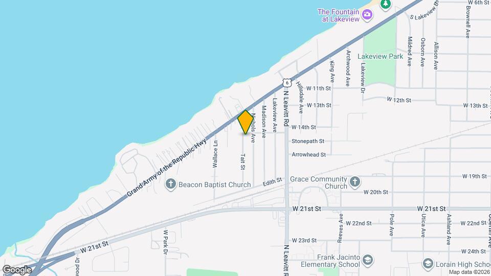 1447 Tait St Map and Location Details