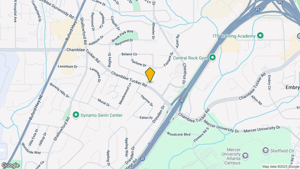 2744 Chamblee Tucker Rd Map and Location Details