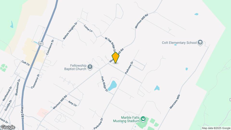 501 E Oak Ridge Dr Map and Location Details