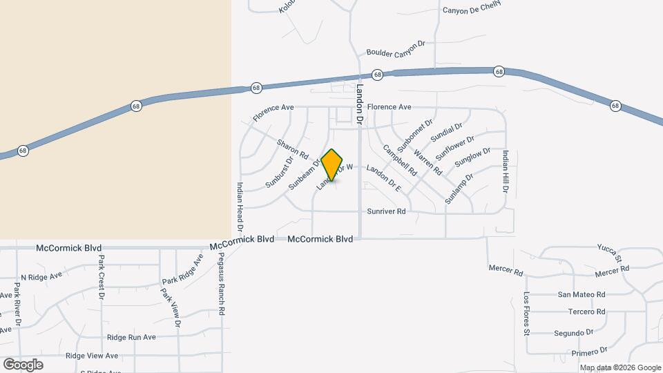 3360 Landon Dr Map and Location Details