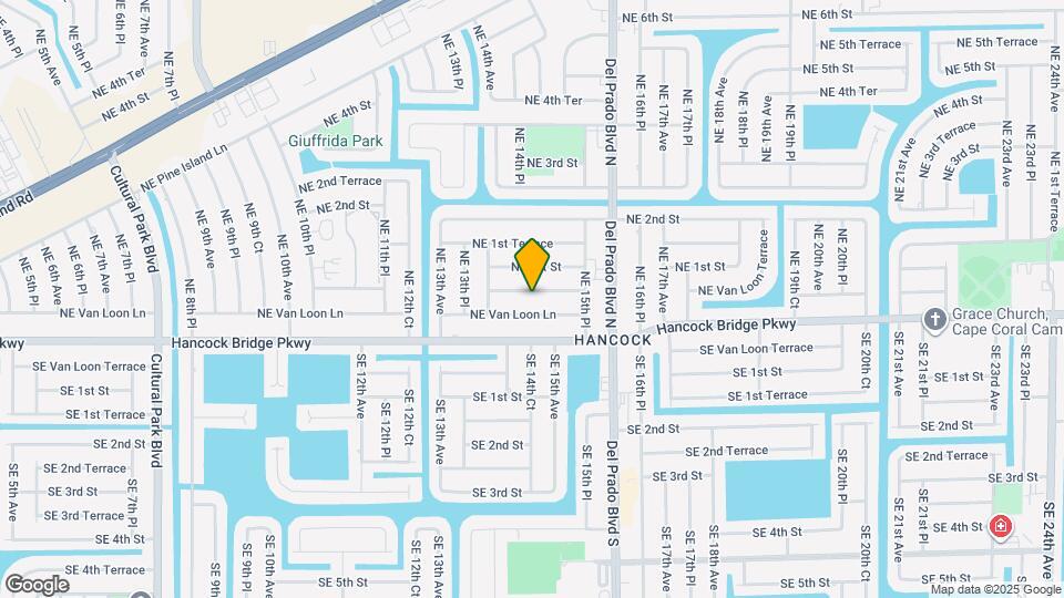 1412 NE Van Loon Terrace Map and Location Details