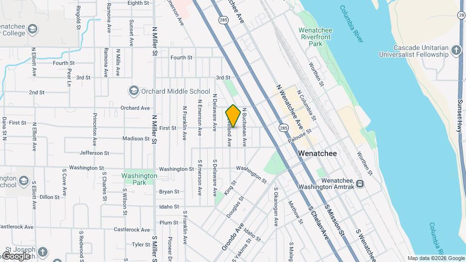417 First St Map and Location Details