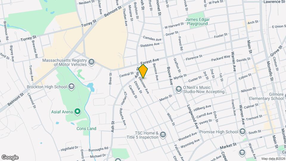 16 Falconer Ave Map and Location Details