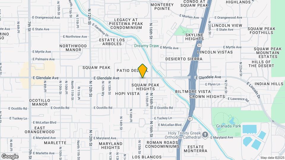 6845 N 15th St-Unit -6845 N 15th St, UNIT C, Phoenix, AZ 85014 Map and Location Details