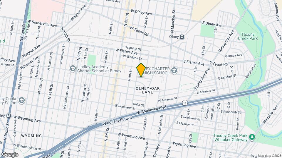 254 W Sheldon St Map and Location Details