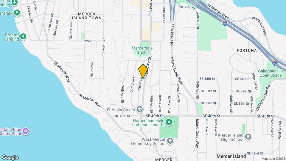 3470 77th Pl SE Map and Location Details