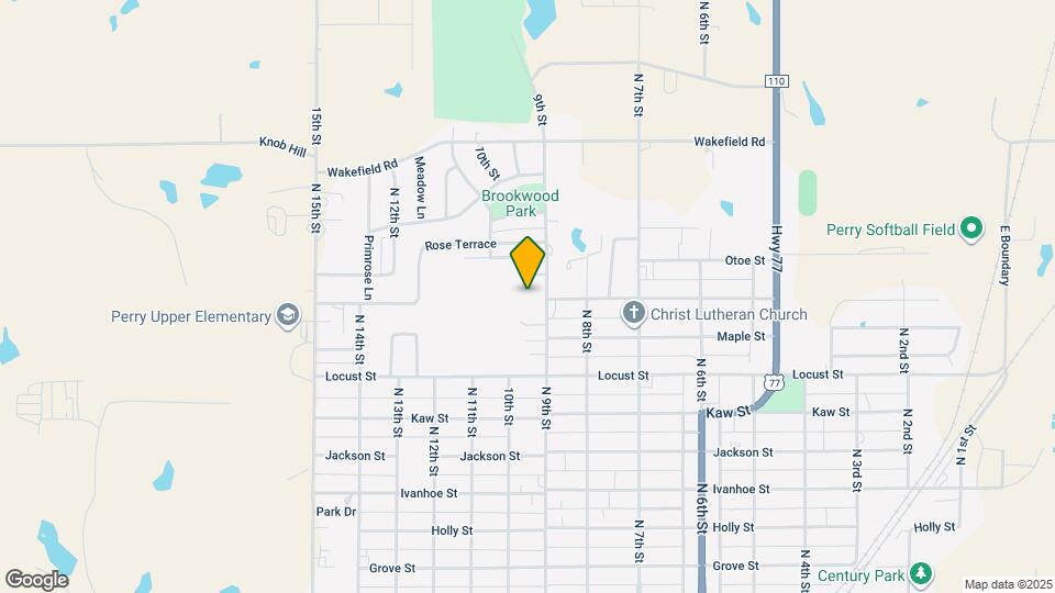 1317 N 9th St Map and Location Details