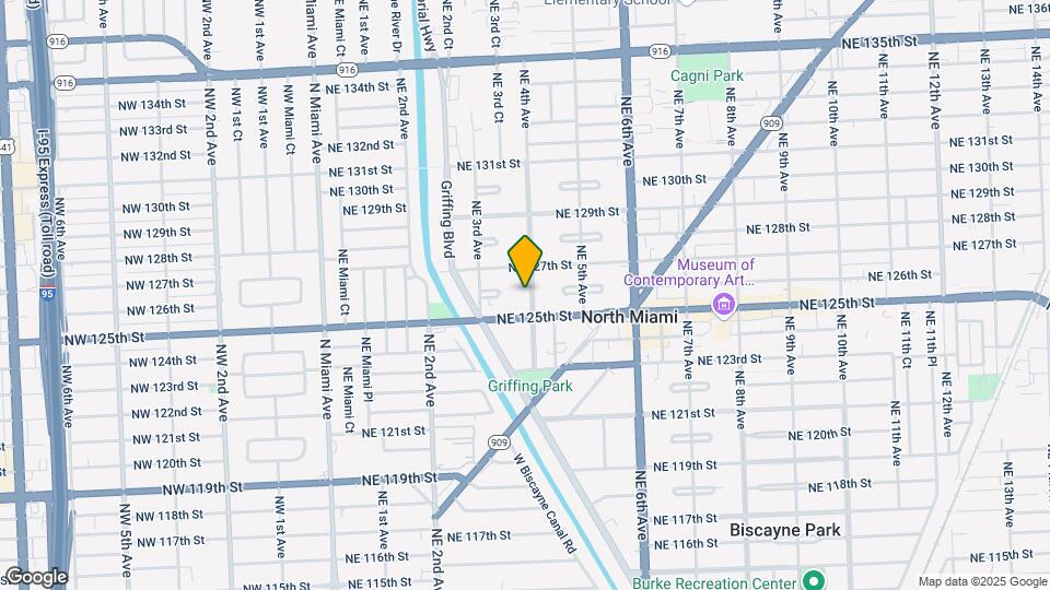 12530 NE 4th Ave Map and Location Details