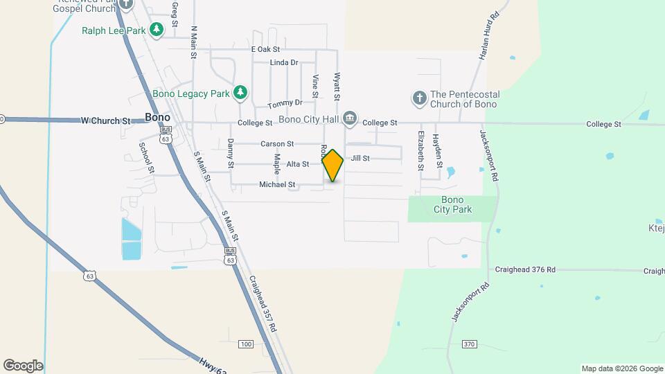 406 Brian Map and Location Details