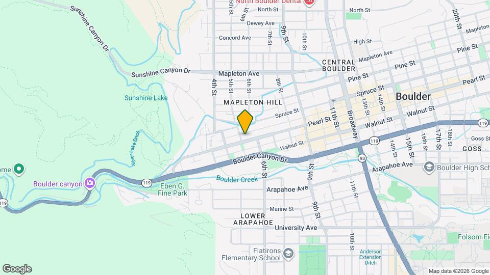 2000 5th Street, Unit C Map and Location Details
