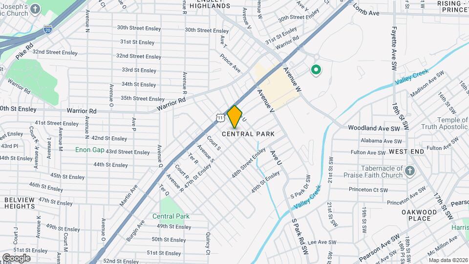 4636 Ave T Map and Location Details