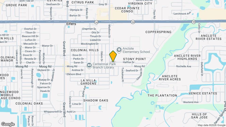 6022 Halifax Dr Map and Location Details