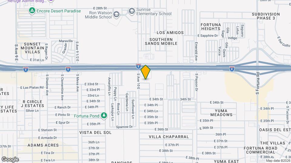 10142 E 33rd St Map and Location Details