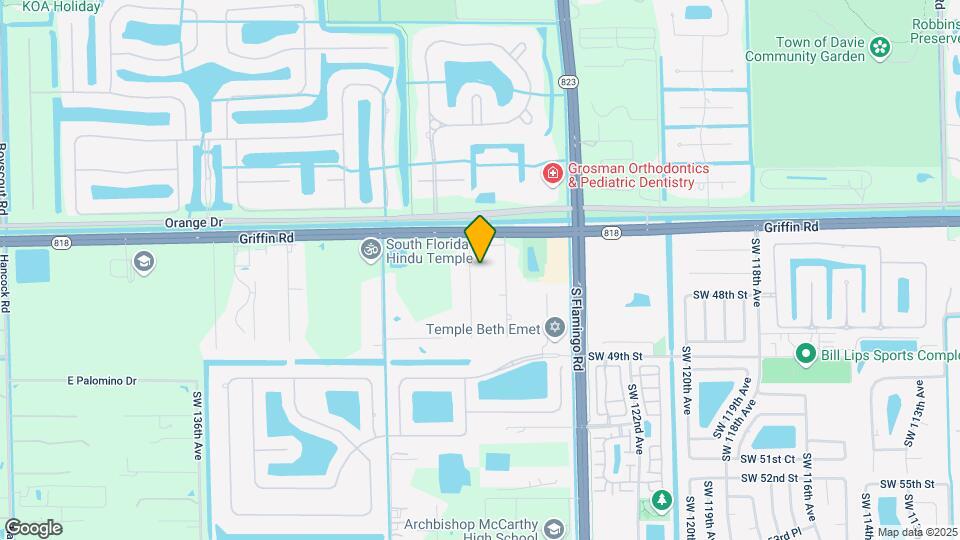 4660 SW 128th Ave Map and Location Details