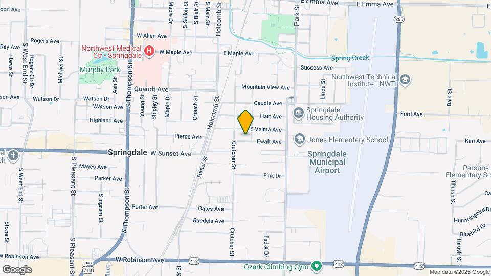 316 Ewalt Ave Map and Location Details