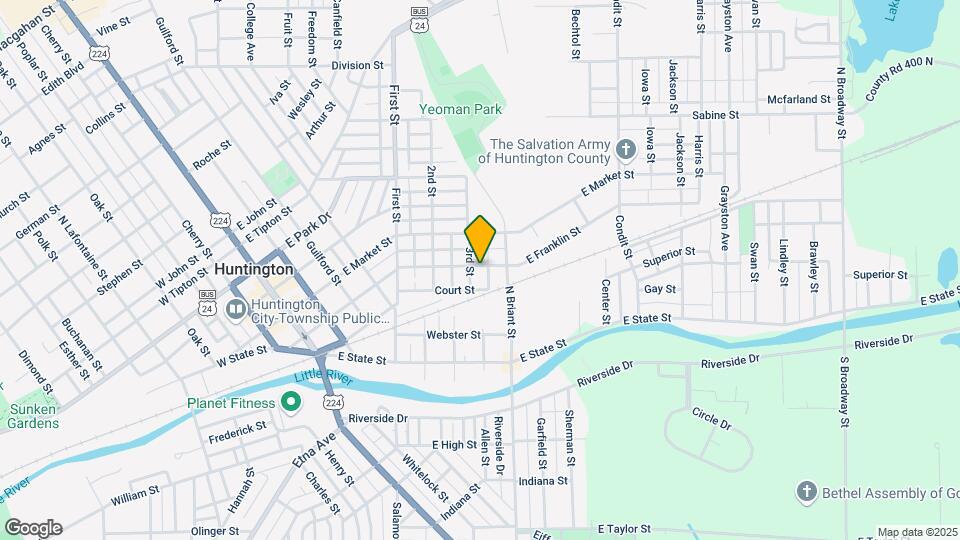 713 E Franklin St-Unit -717 E Franklin St Map and Location Details