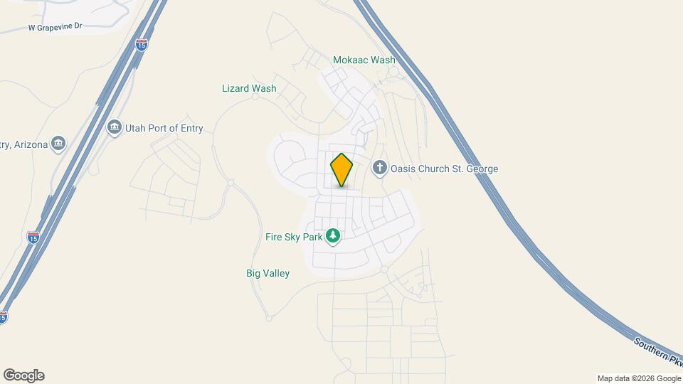 744 W Scarlet Hill Dr Map and Location Details