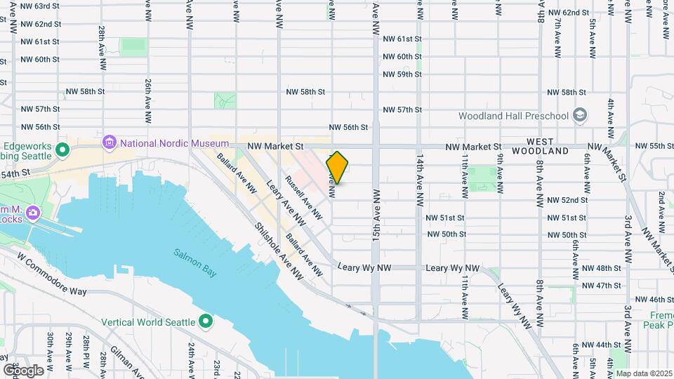 5212 17th Ave NW Mapa y Detalles de la Ubicación