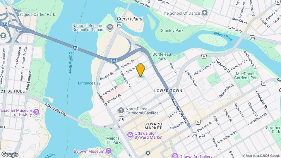 181 Bruyere St Map and Location Details