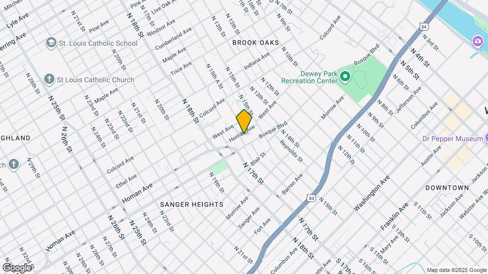 1013 N 16th St Map and Location Details