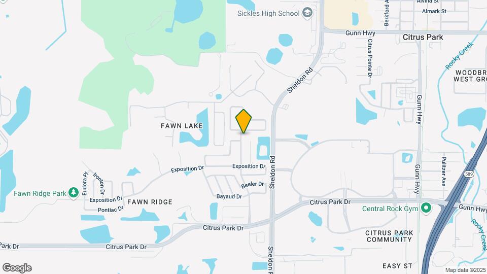 13613 Fawn Ridge Blvd Map and Location Details