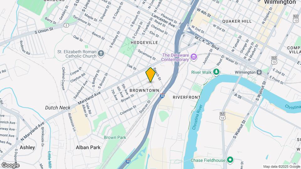 134 Lower Oak St Map and Location Details